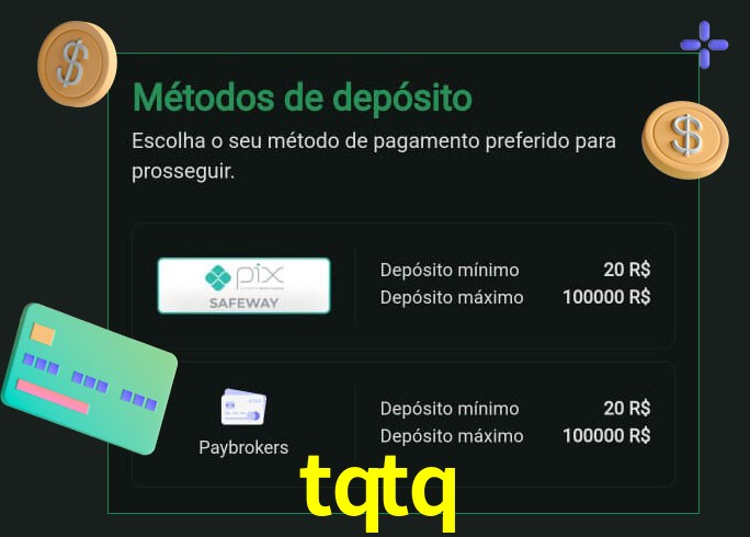O cassino tqtq oferece uma grande variedade de métodos de pagamento